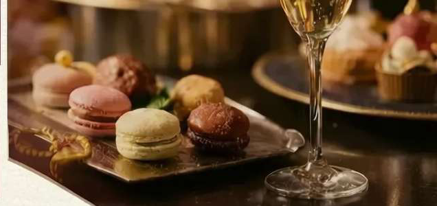 Macaron e champagne